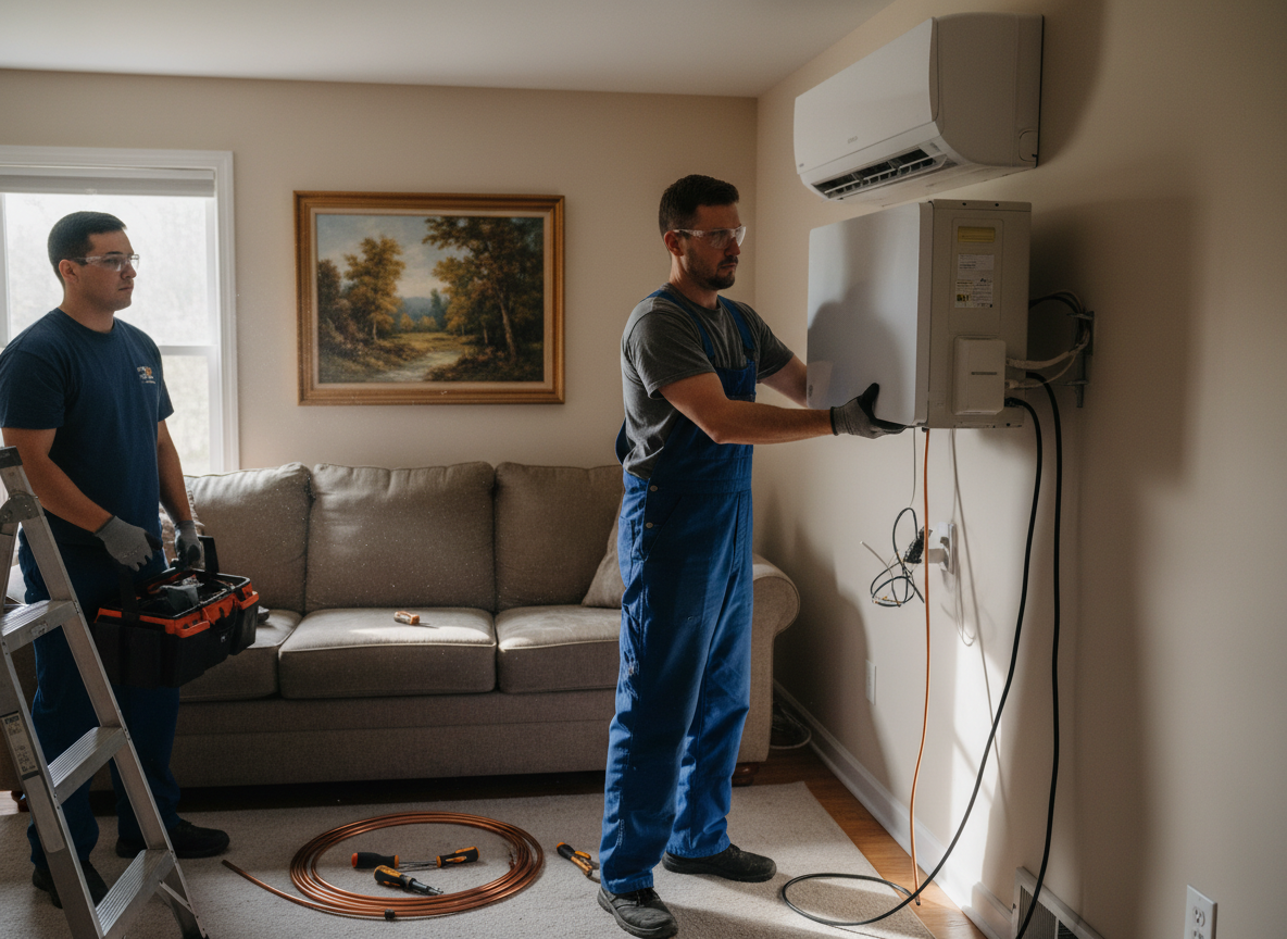 AC Replacement in Odenton Town Center